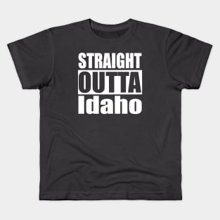 Straight Outta Idaho Kids T-Shirt